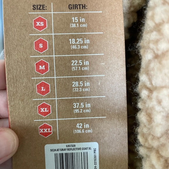 Dog Jacket Arcadia Trail Sherpa new with tags - Picture 7 of 9